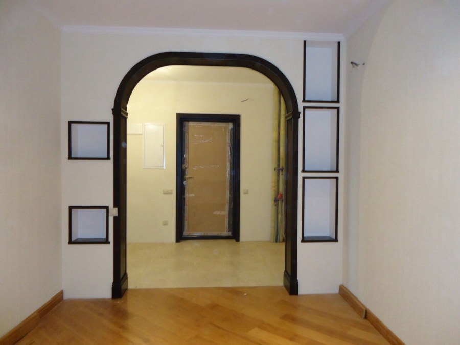 Арка межкомнатная Рено белёный дуб