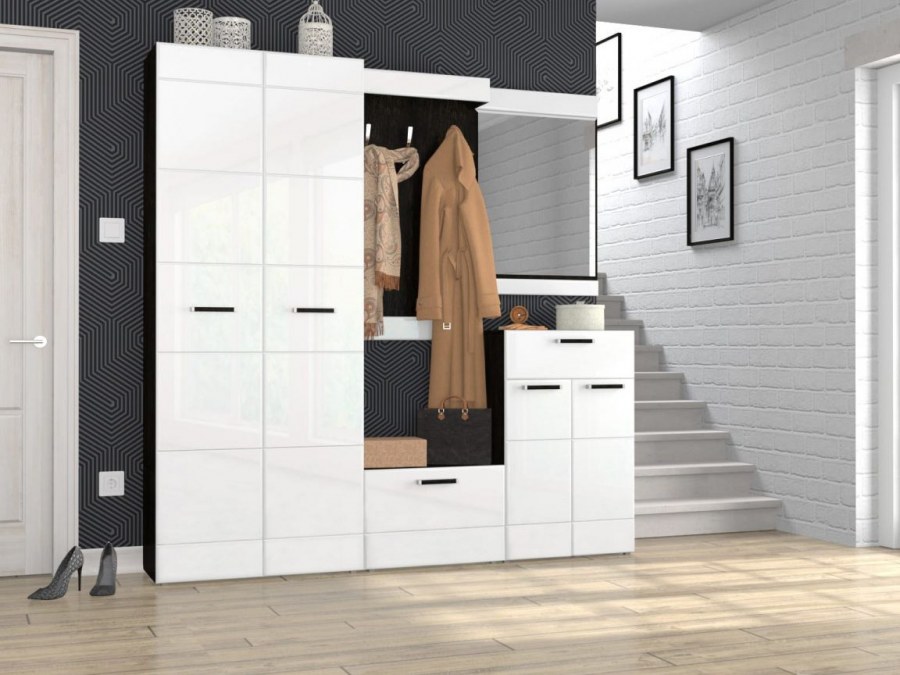 Прихожая в стиле Хай тек