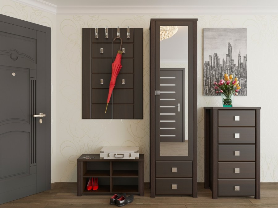 Прихожая Ривьера набор 2