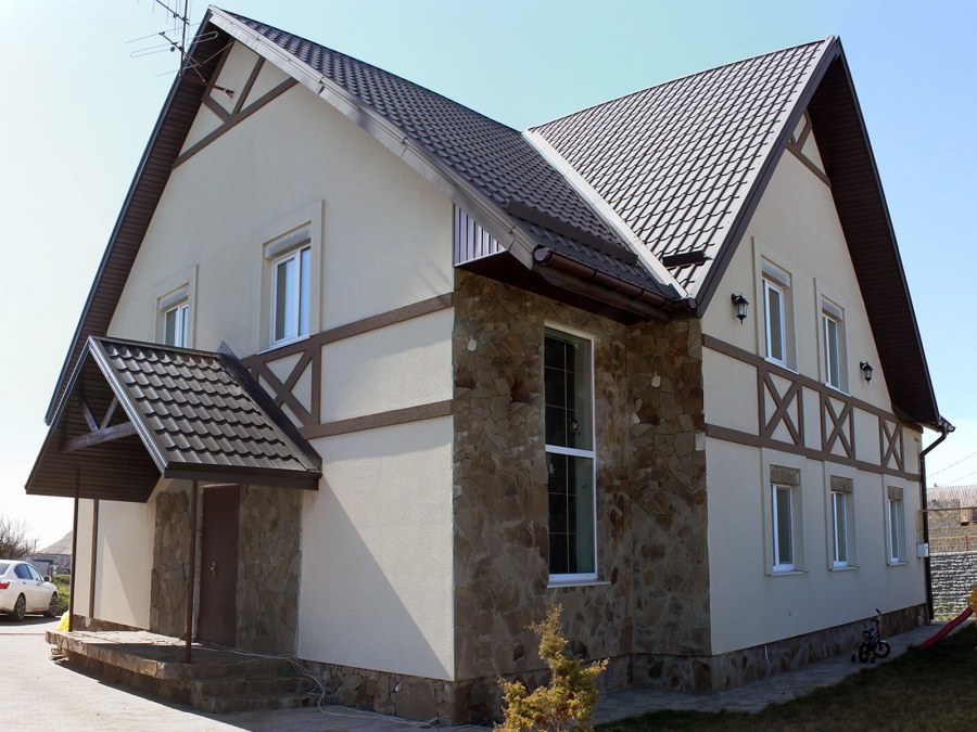 Покраска фасадов домов