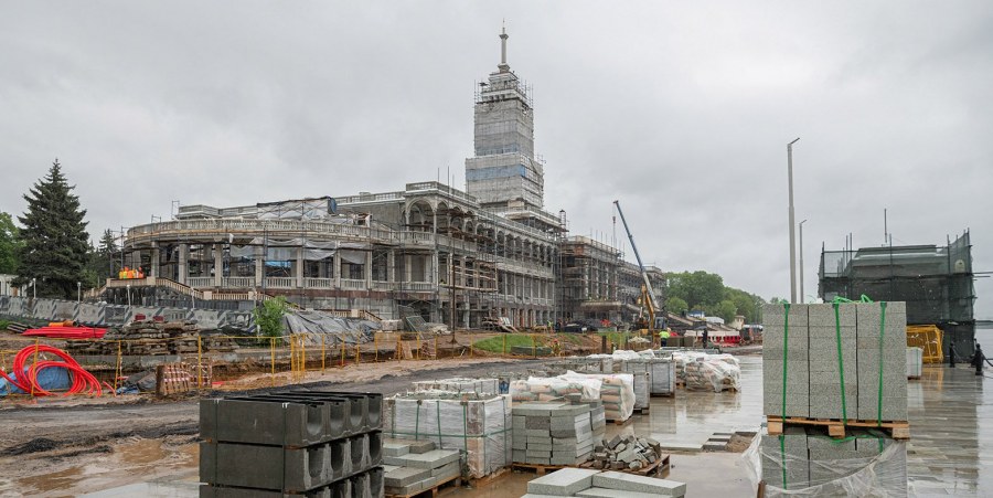 Редут на речном вокзале