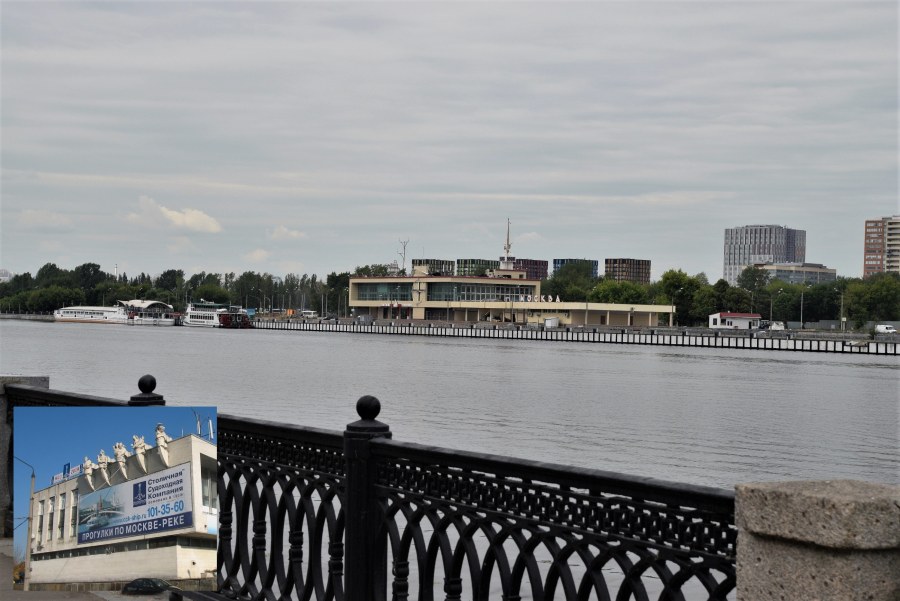 Речной вокзал Москва парк после реконструкции