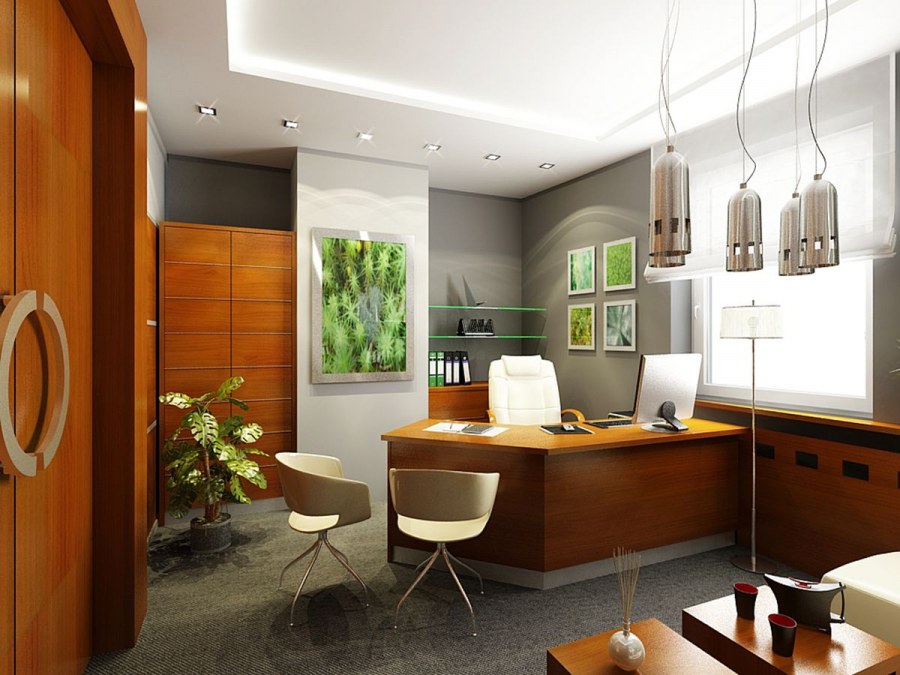 Современный небольшой офис