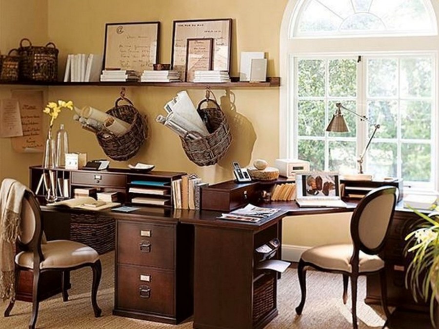 Домашний офис интерьер