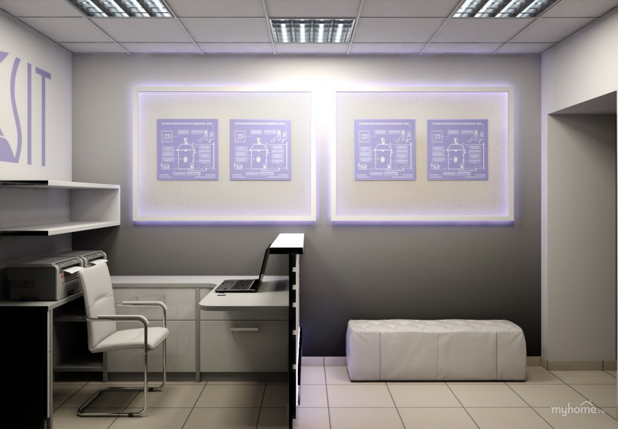 Удобный кабинет-приемная