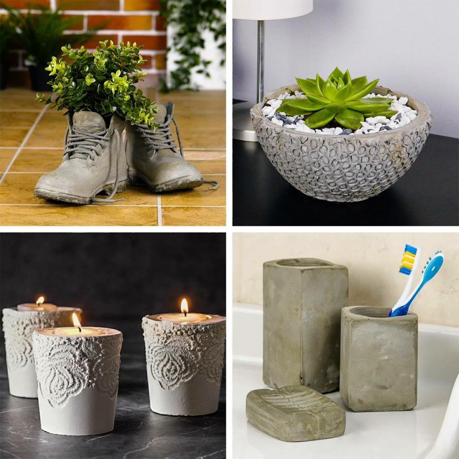 Горшки для цветов из цемента