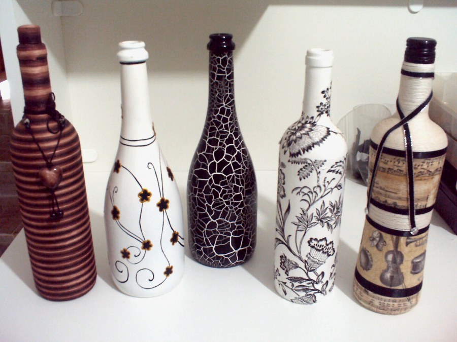 Декор бутылок