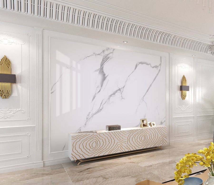 Панно из мрамора на стену