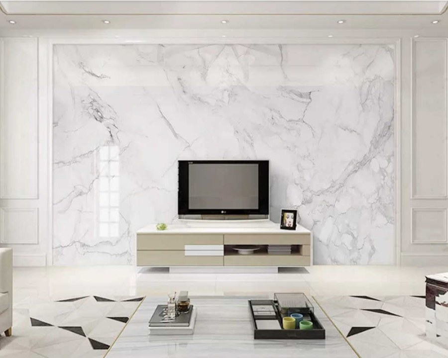 Фреска в гостиной в современном стиле