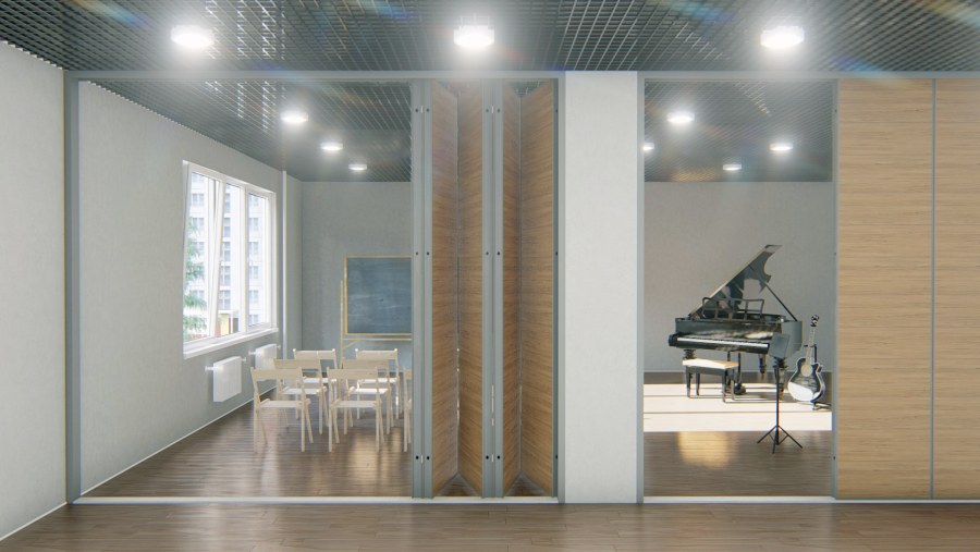 Трансформируемые перегородки Дорма