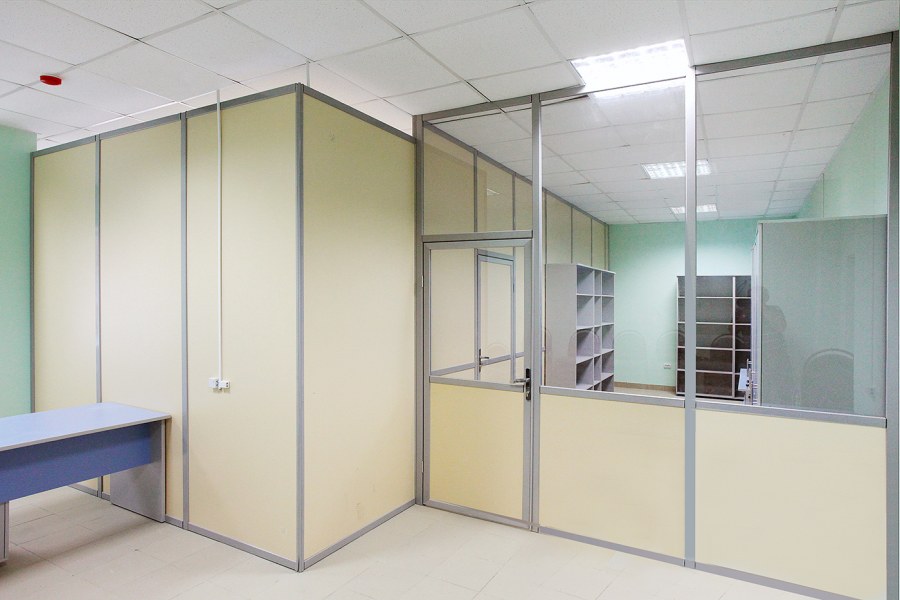 Алюминиевые перегородки Алюком