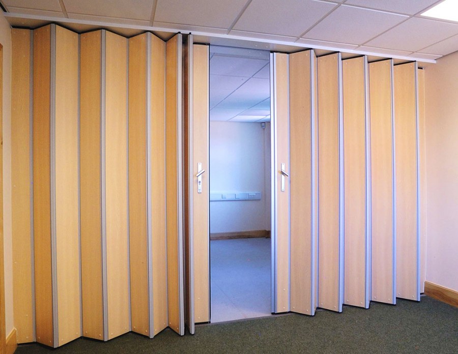 Складные межкомнатные перегородки гармошка для квартиры