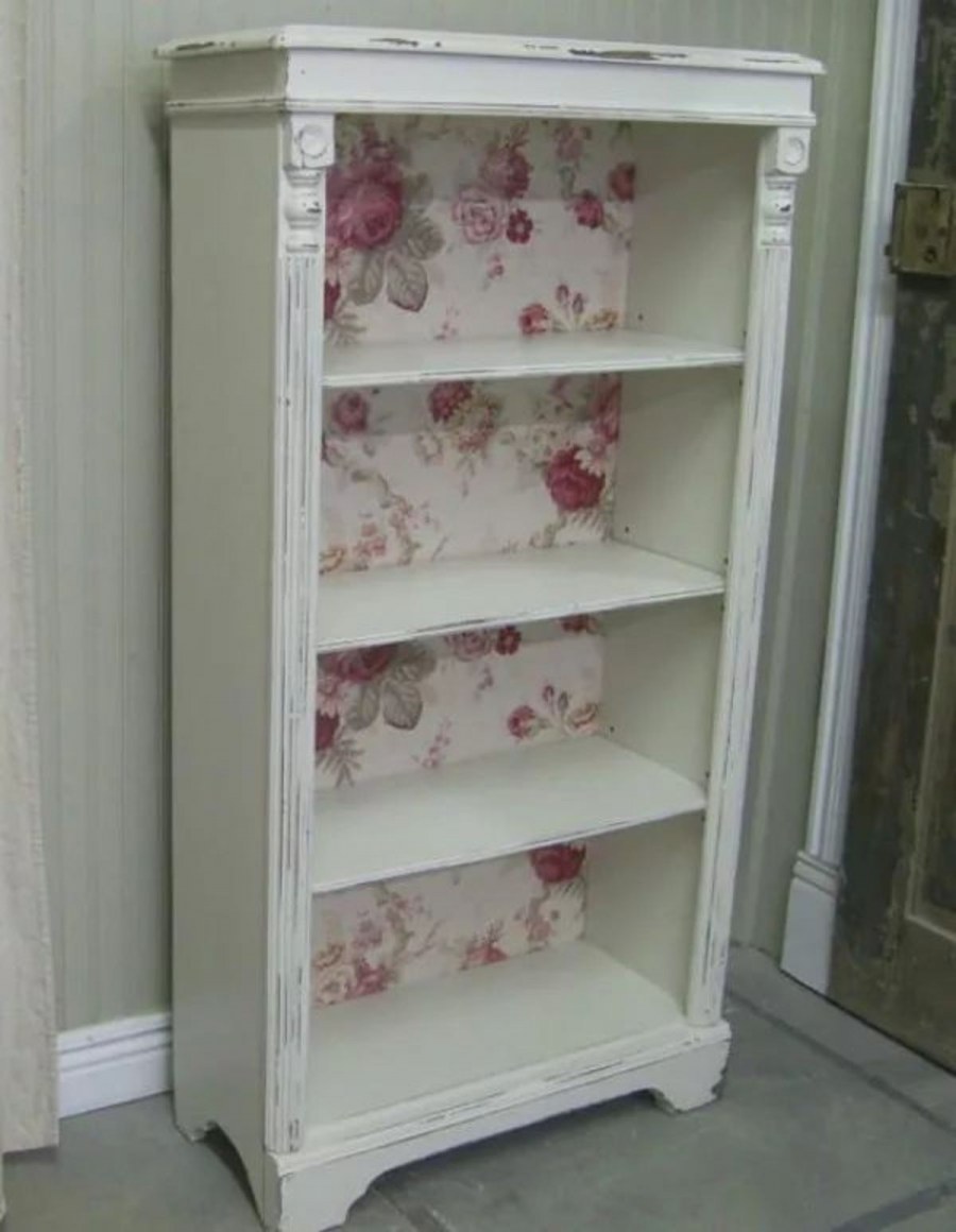 Стеллаж прикроватный Прованс шебби Шик