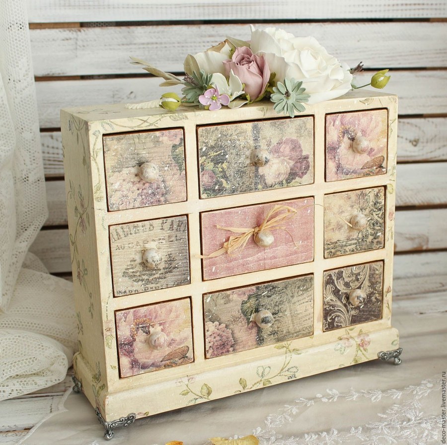 Комод икеа в шебби Шик