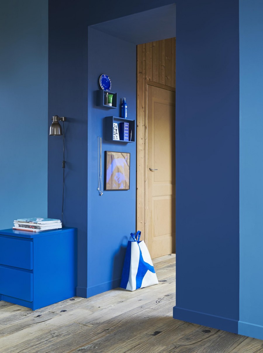 Синяя прихожая