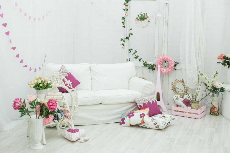 Цветы в интерьере