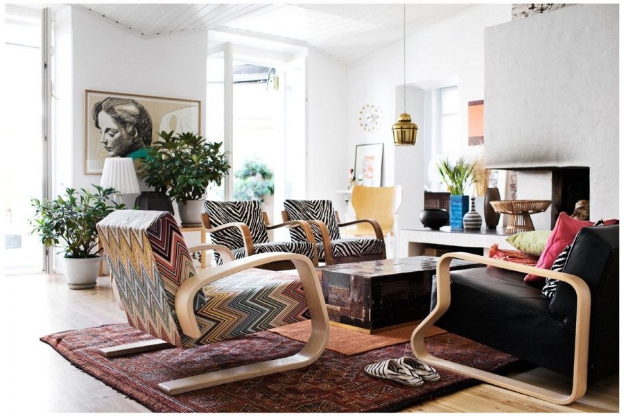 Стиль интерьера бохо Модерн