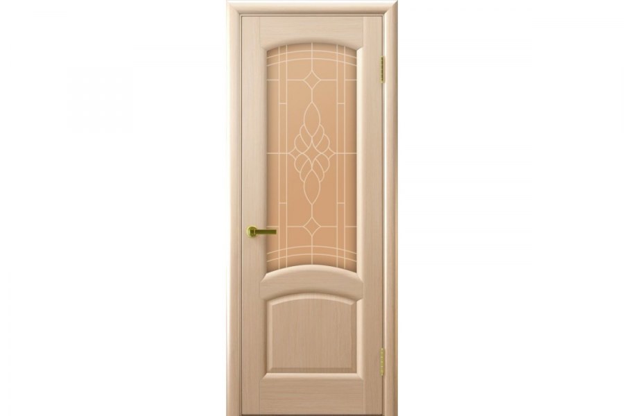 Двери Люксор Лаура беленый дуб