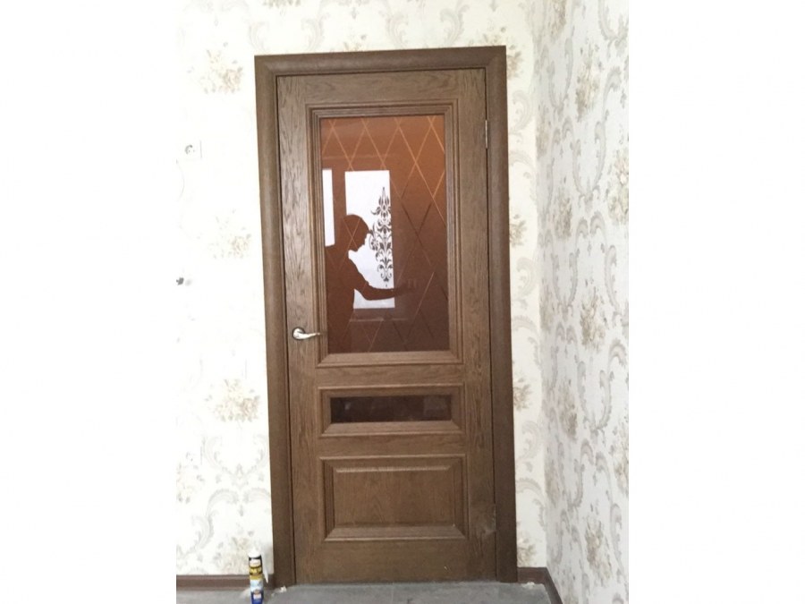 Дверь фараон 2 светлый мореный дуб