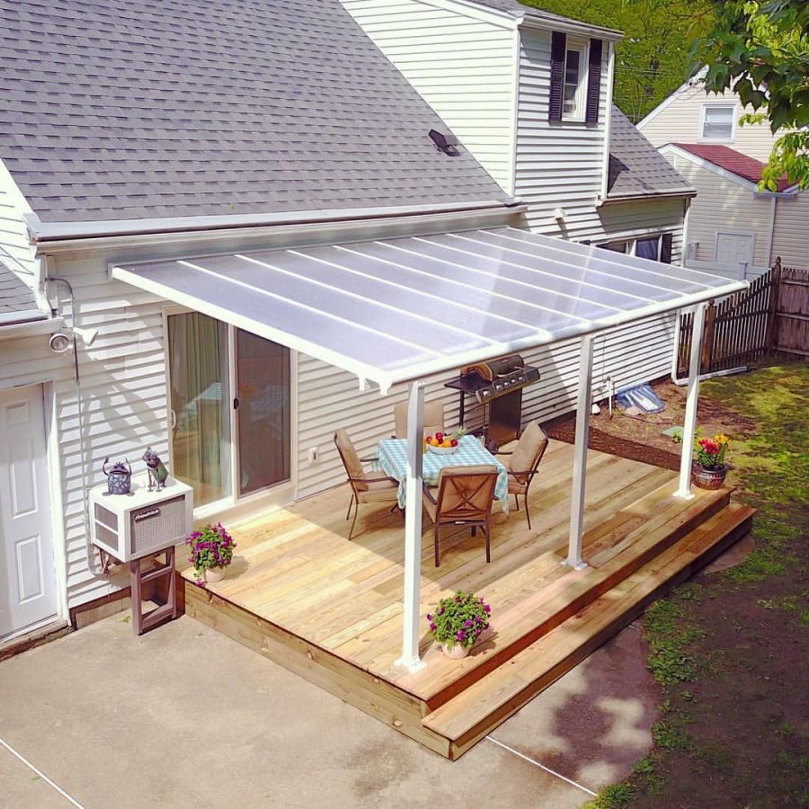 Навес над террасой 3м 5м