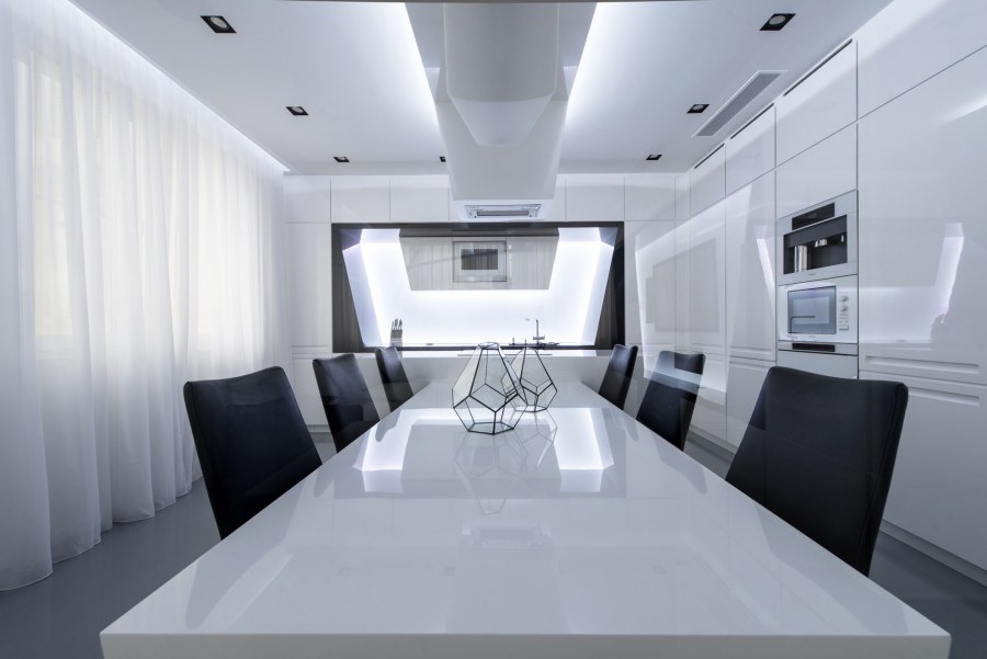 Футуризм в интерьере квартиры