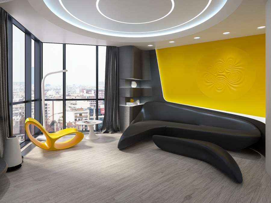 Кухня в футуристическом стиле