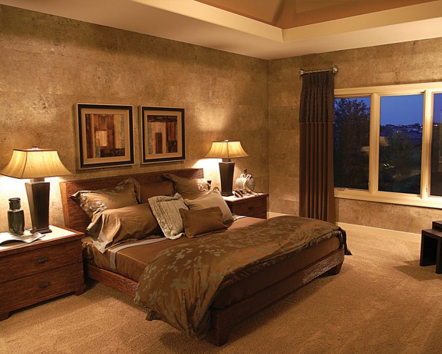 Бронзовый цвет в интерьере