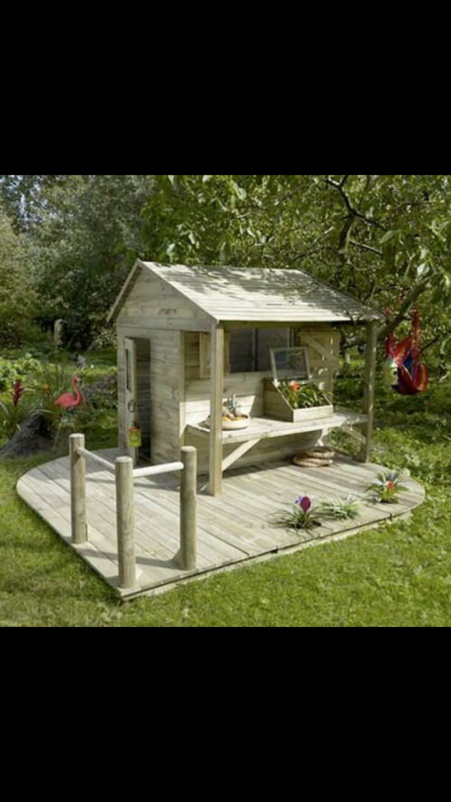 Детские домики на приусадебном участке