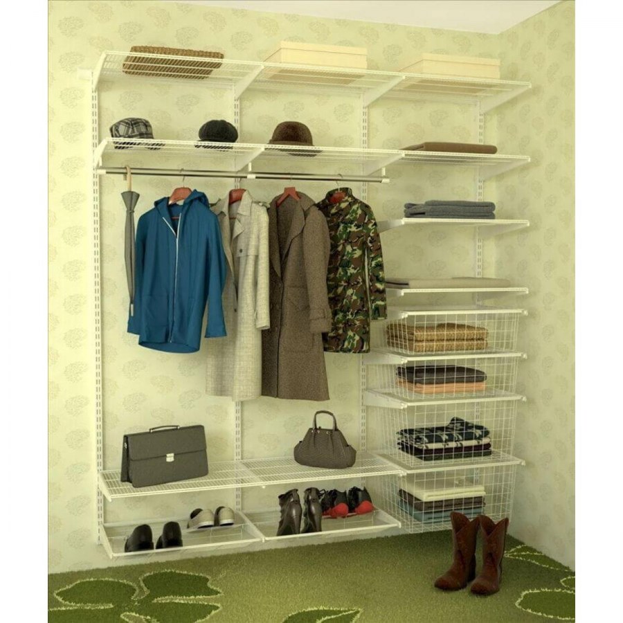 Pax ПАКС гардероб, белый175x58x236 см