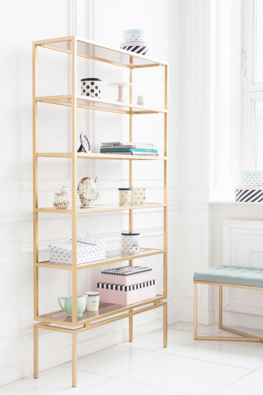 Полки стеллажи