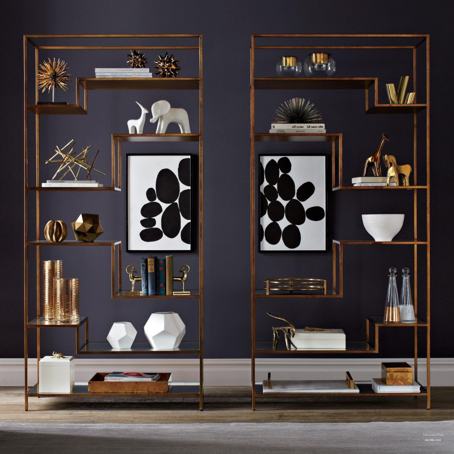 Стеллаж в стиле ар деко