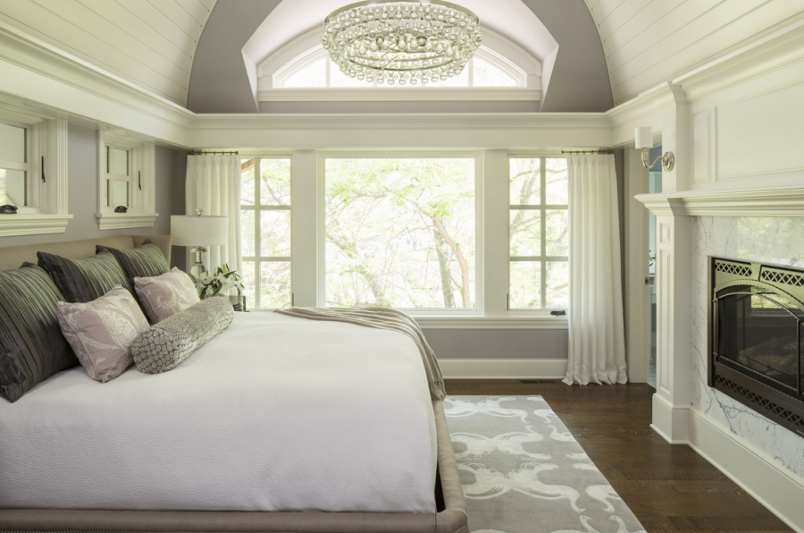 Спальная комната в американском стиле