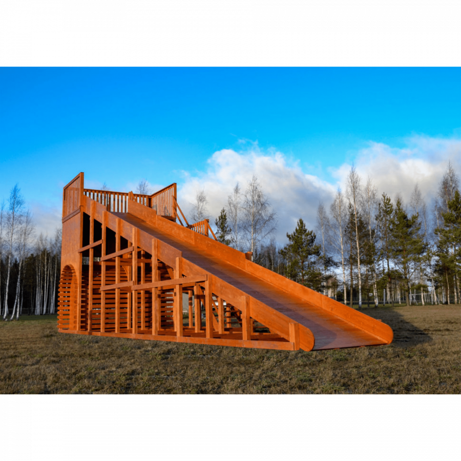 Зимняя горка Норд премиум