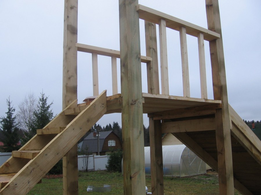 Лестница для детской горки