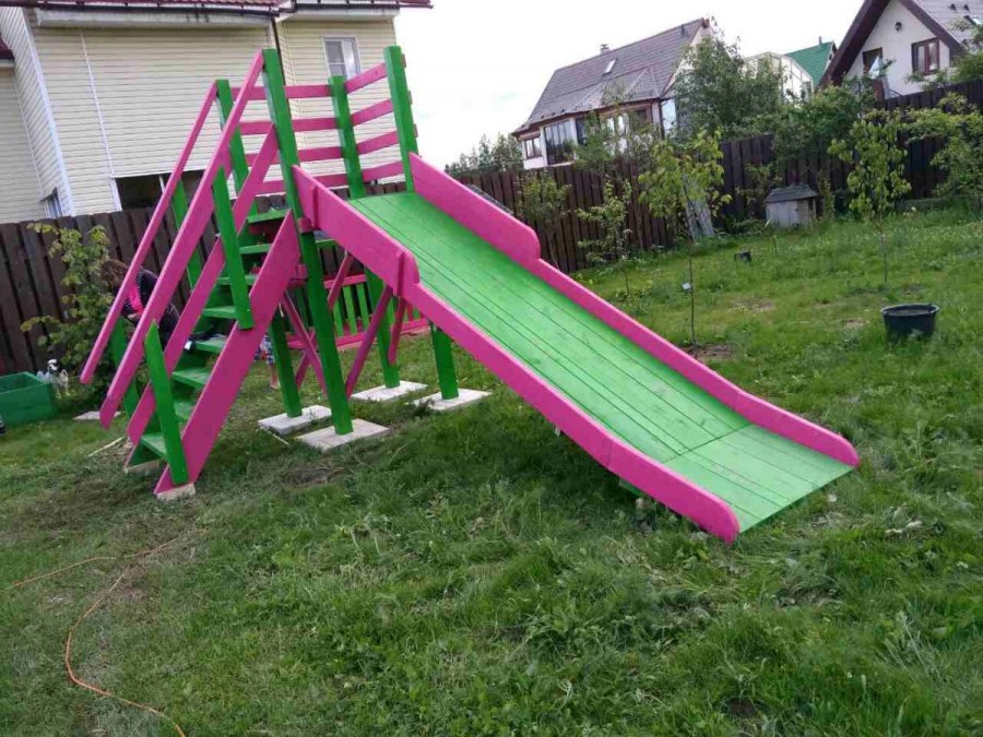Горка для детской площадки