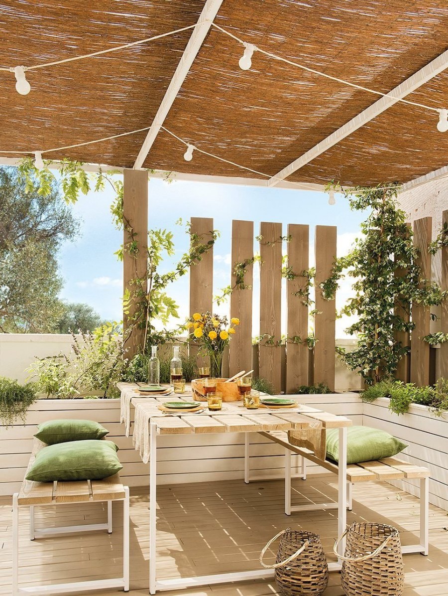 Декор веранды