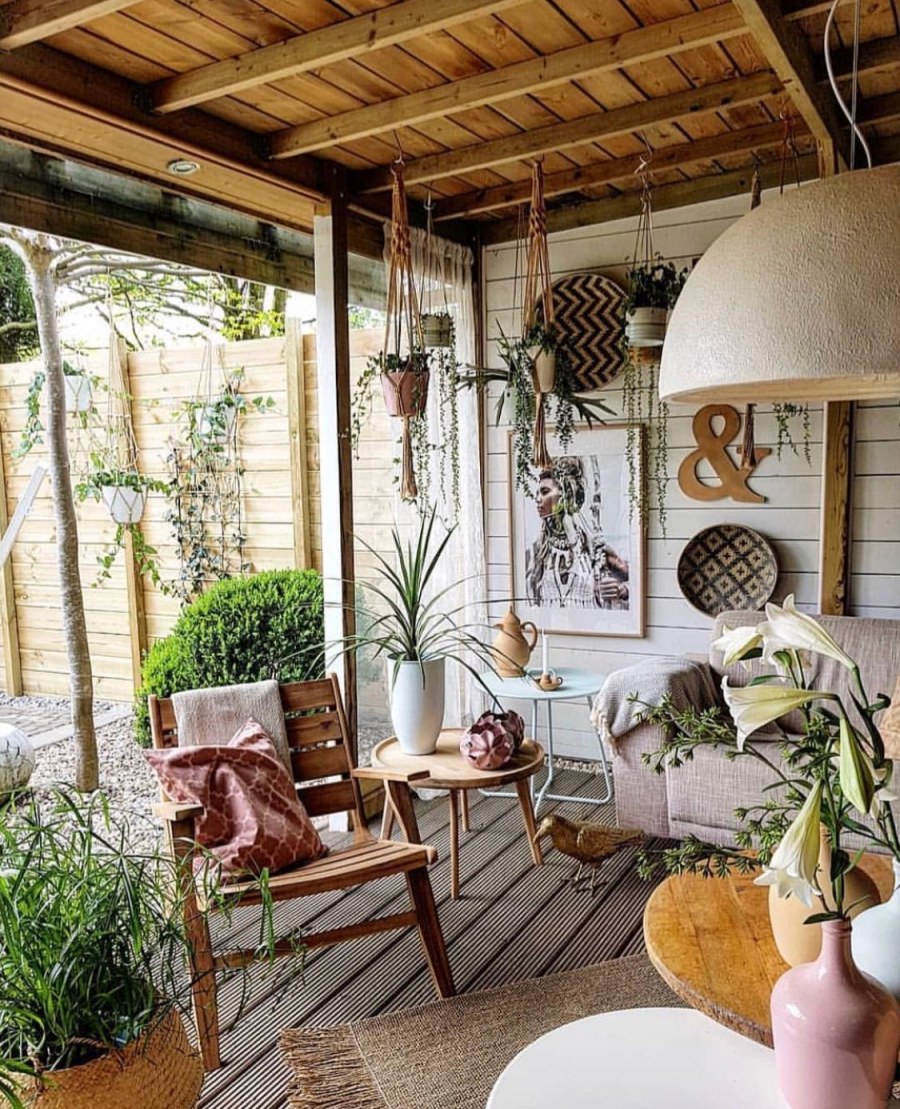 Декор террасы