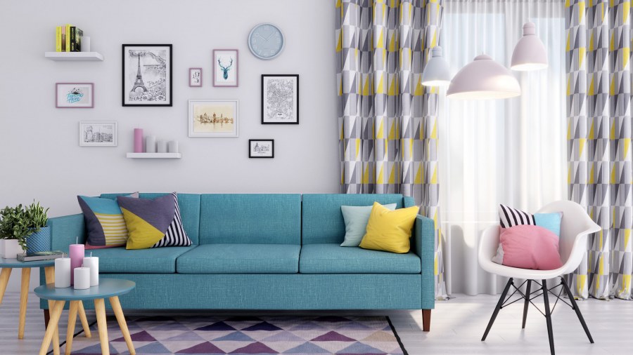 Штора Сканди Леруа