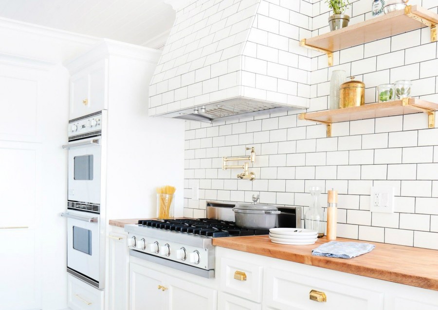 Плитка под кирпич для кухни