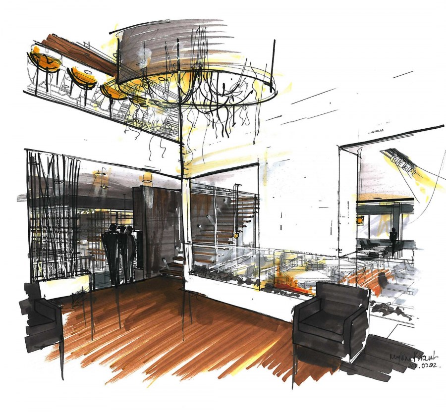 Архитектурная Графика интерьер