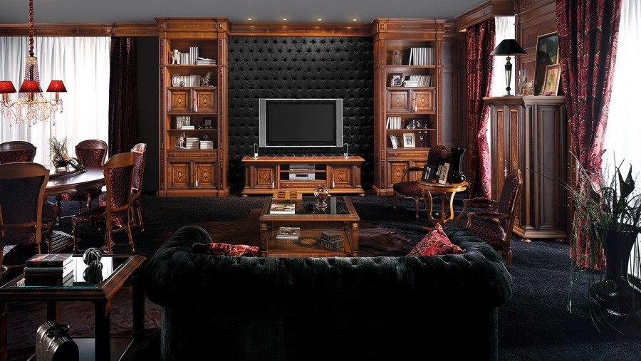 Мебель в гостиную в английском стиле