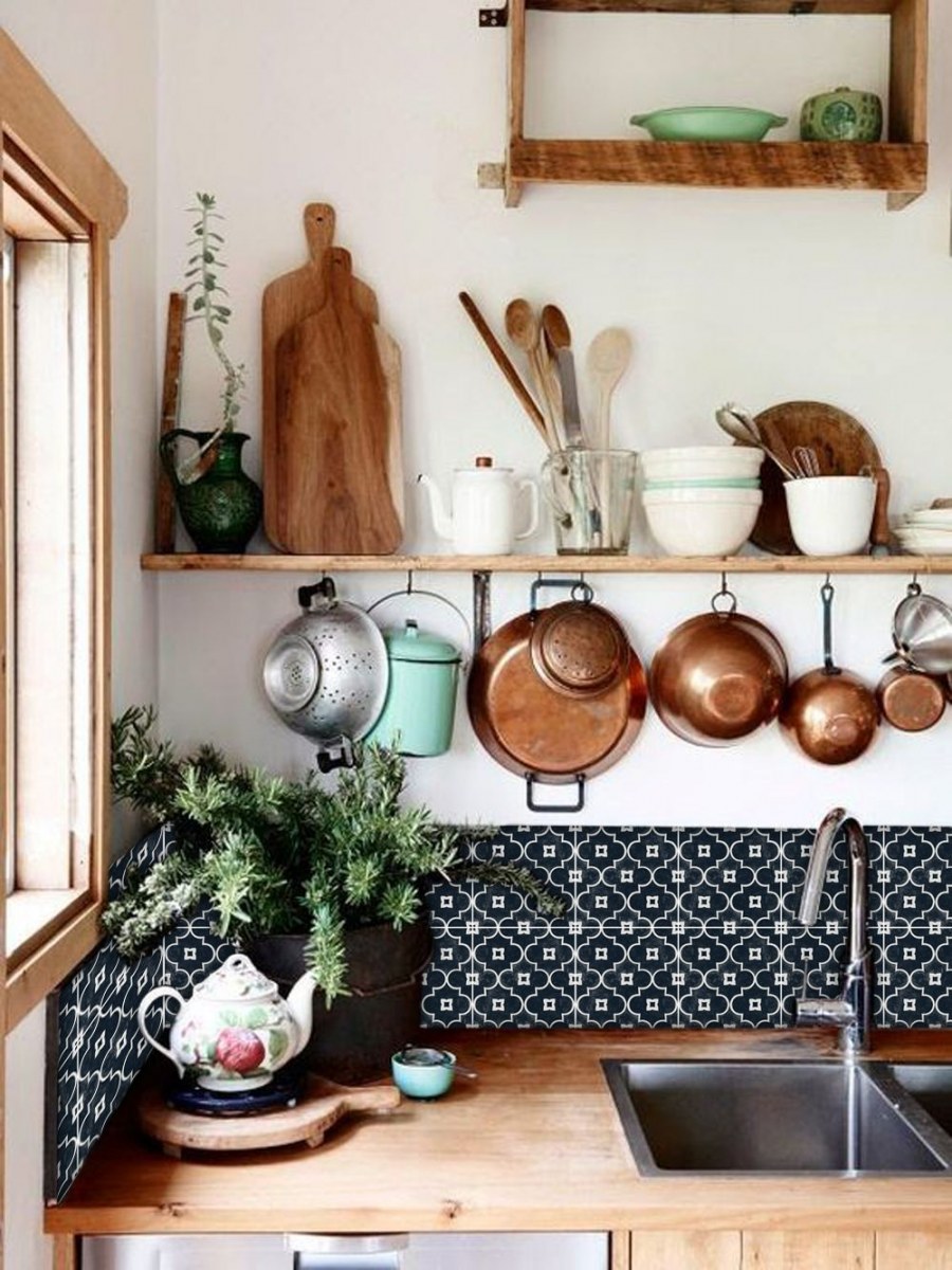 Декор из кухонной утвари