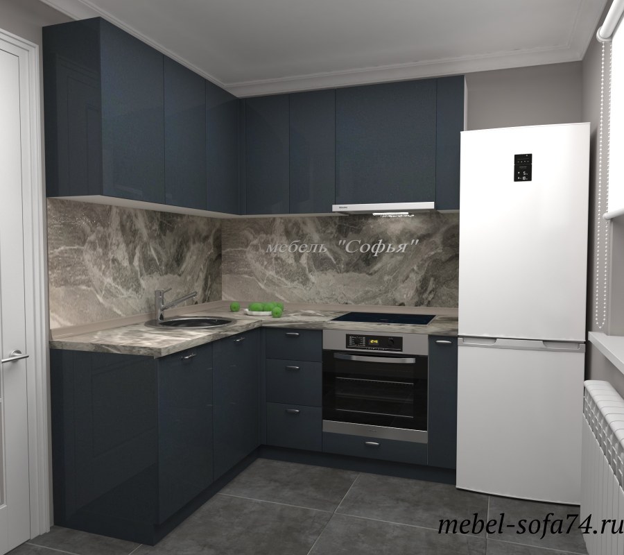 Кухня графит Леруа Мерлен