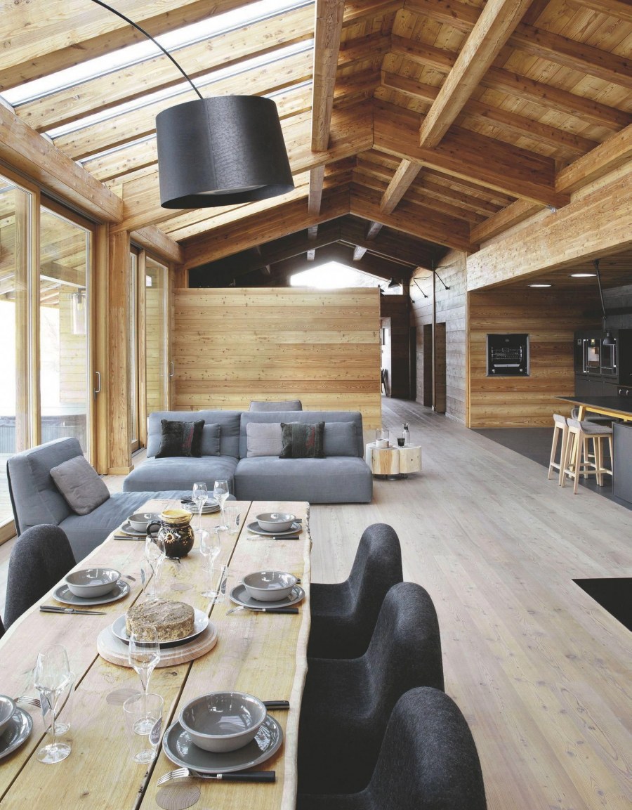 Шале в стиле барнхаус