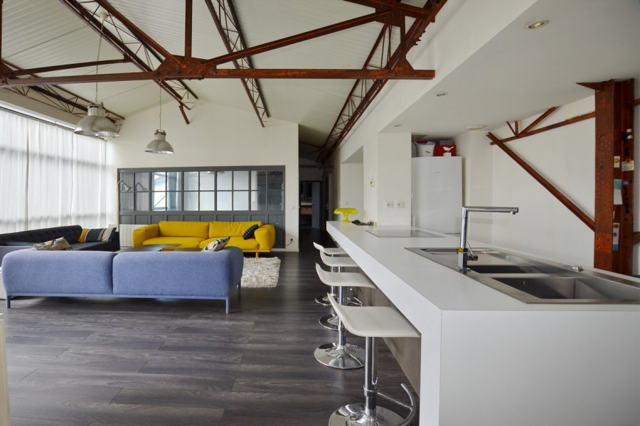 Металлические конструкции в интерьере