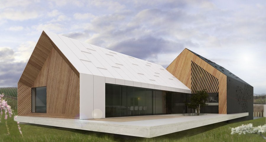 Архитектура одноэтажный флигель