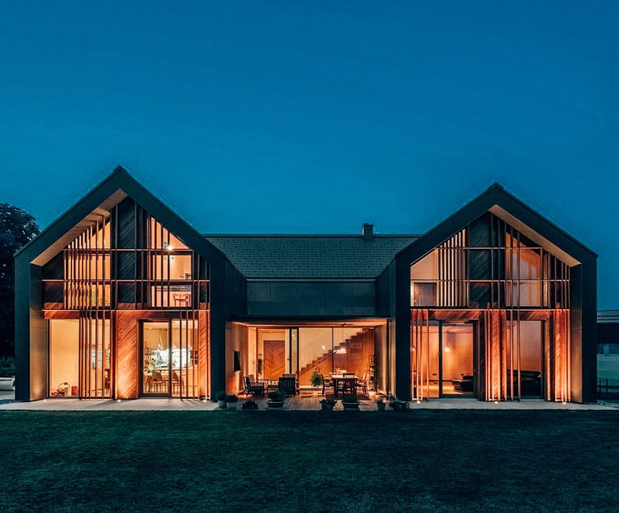 Загородный особняк барнхаус