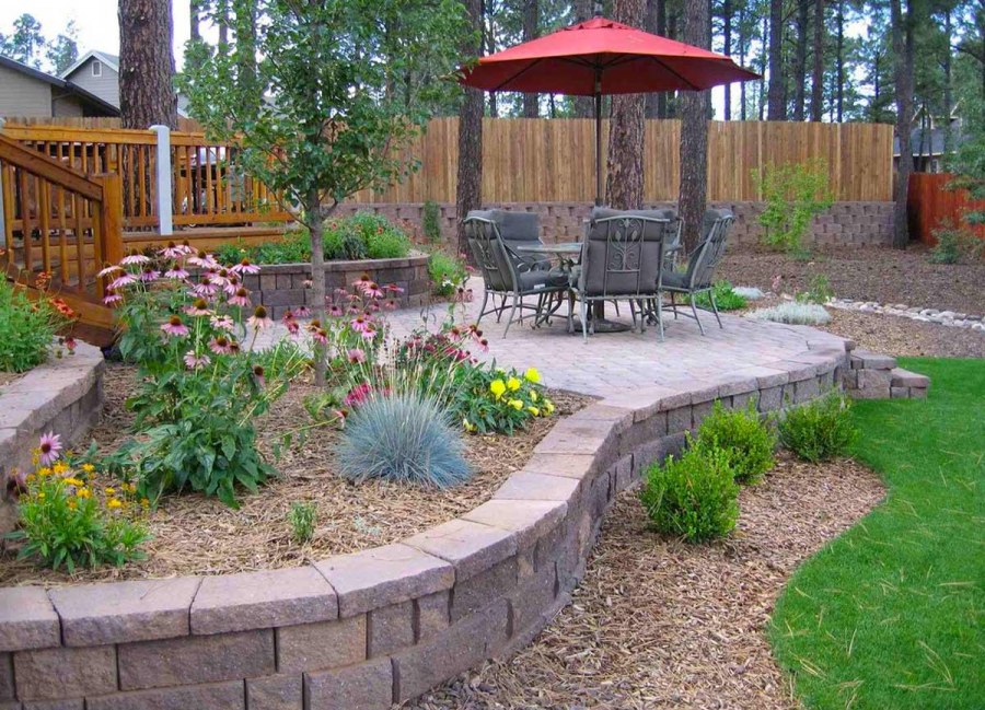 Интерьер дачного участка