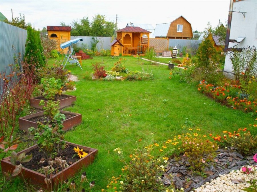 Обустройство дачного участка 6 соток