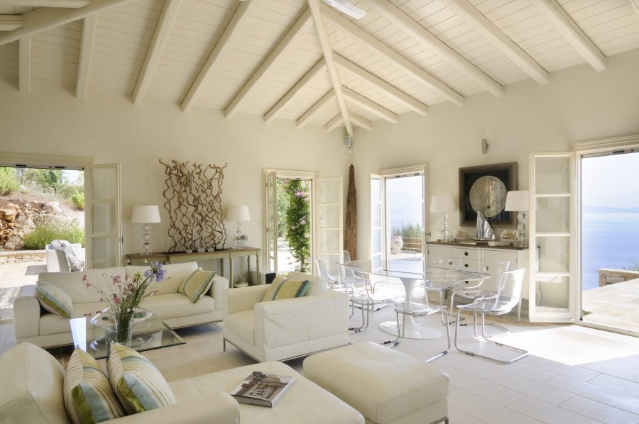 Интерьер греческой виллы